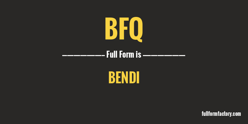 bfq-full-form
