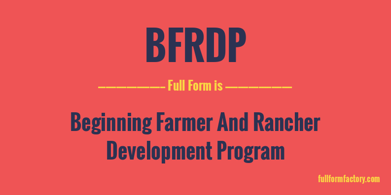 bfrdp-full-form