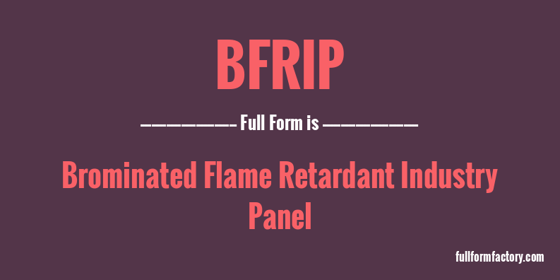 bfrip-full-form