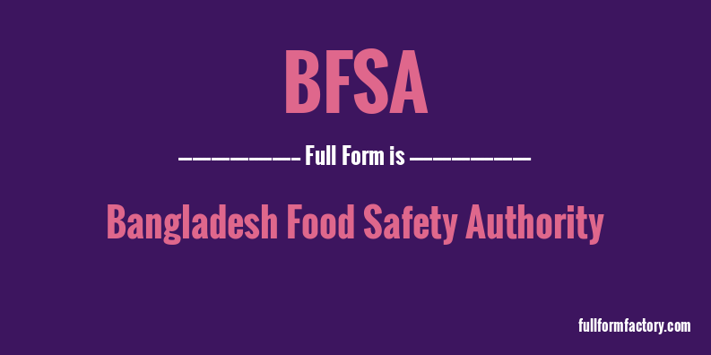 bfsa-full-form
