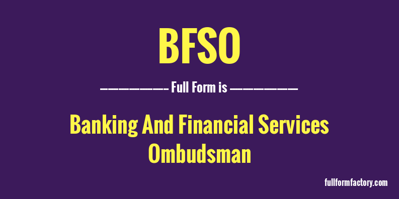 bfso-full-form