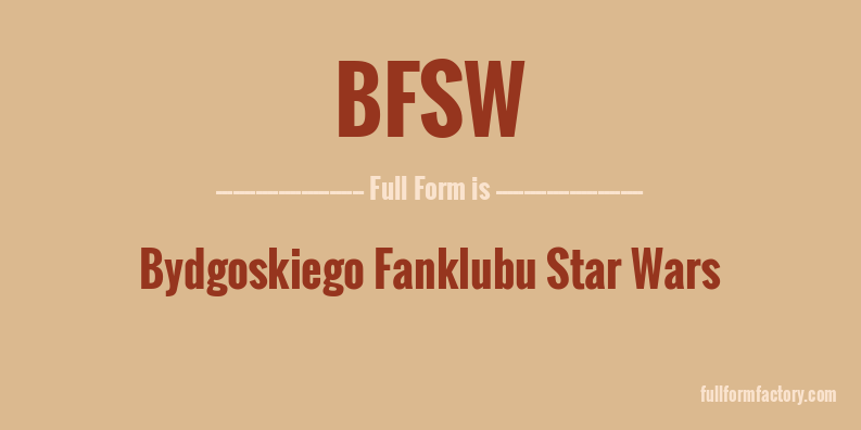 bfsw-full-form