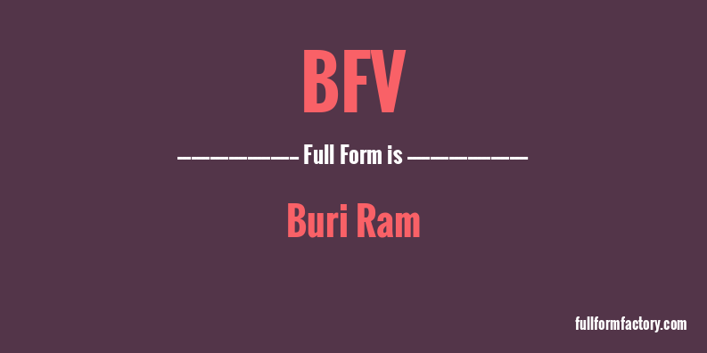 bfv-full-form
