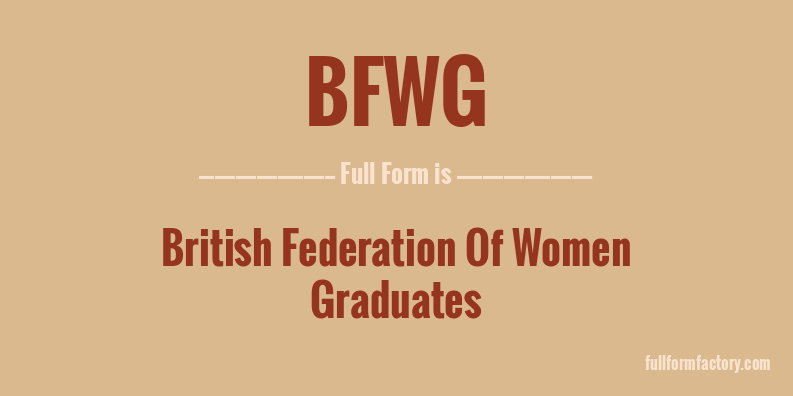 bfwg-full-form