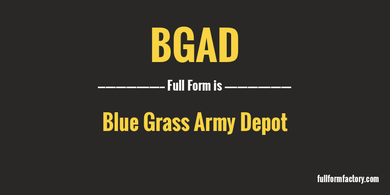 bgad-full-form