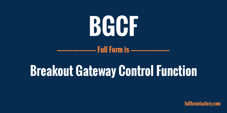 bgcf-full-form