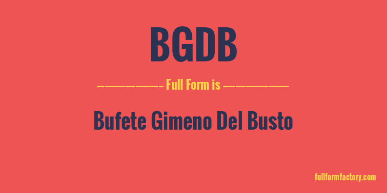 bgdb-full-form
