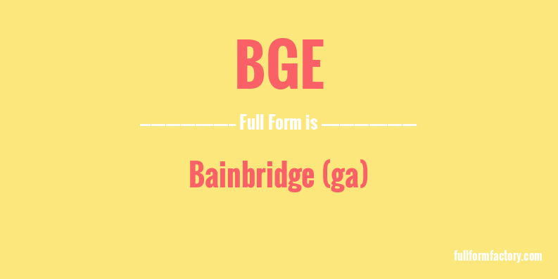 bge-full-form