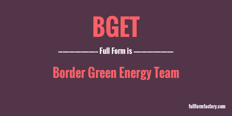 bget-full-form