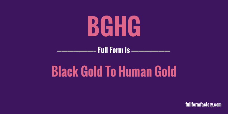 bghg-full-form