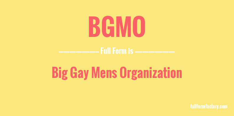 bgmo-full-form