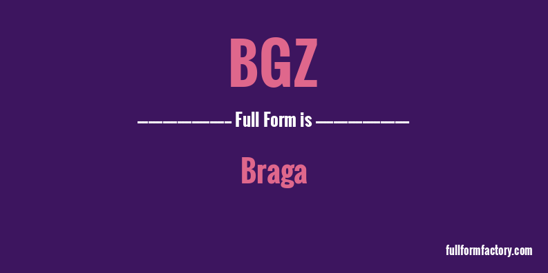 bgz-full-form