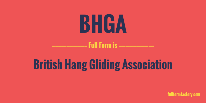 bhga-full-form