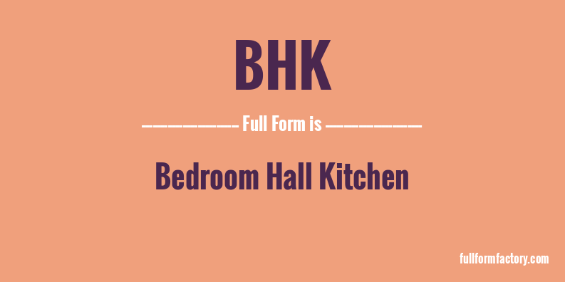 bhk-full-form