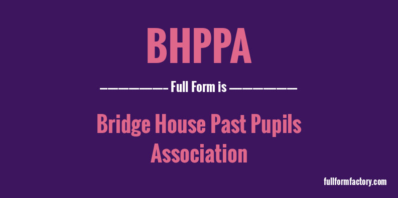 bhppa-full-form