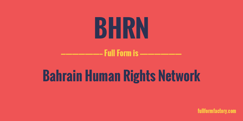 bhrn-full-form