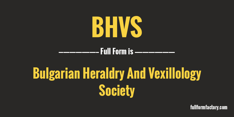 bhvs-full-form