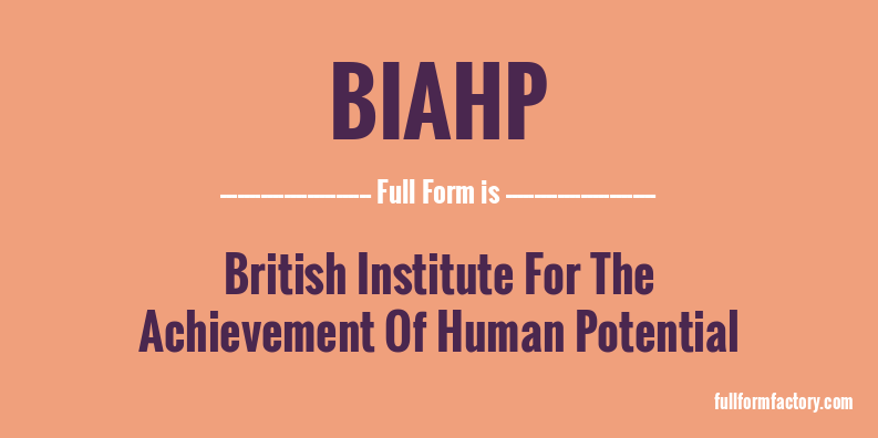 biahp-full-form