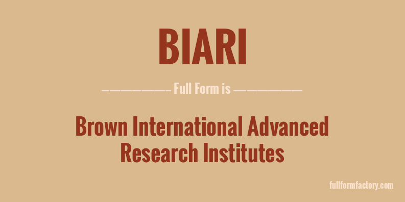 biari-full-form