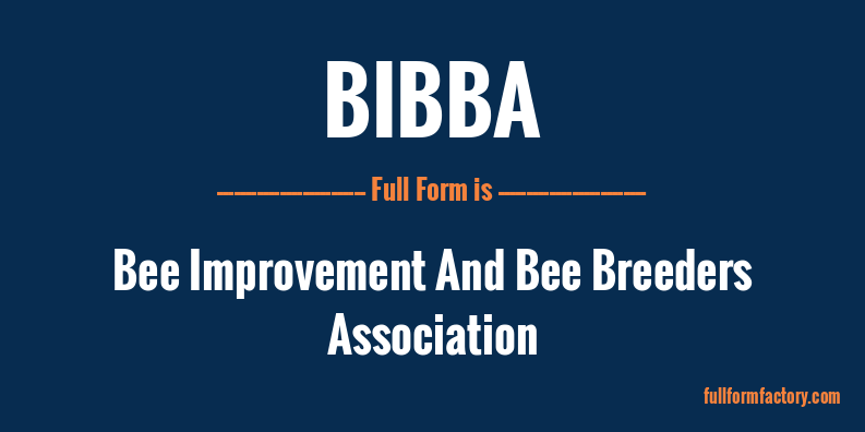 bibba-full-form