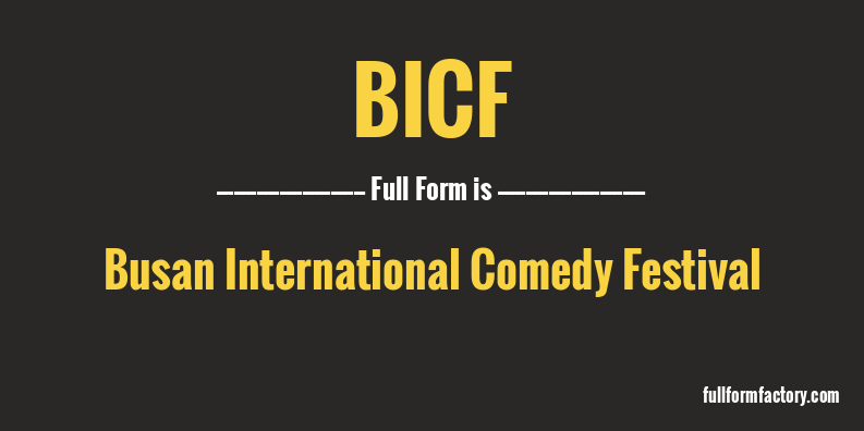 bicf-full-form
