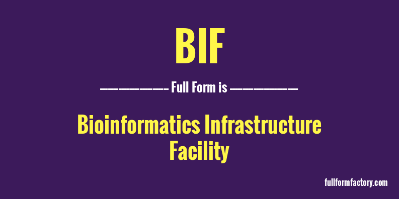 bif-full-form