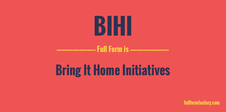 bihi-full-form