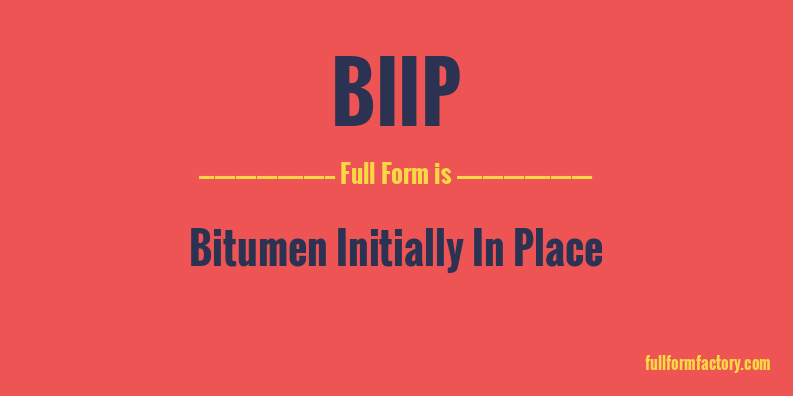 biip-full-form