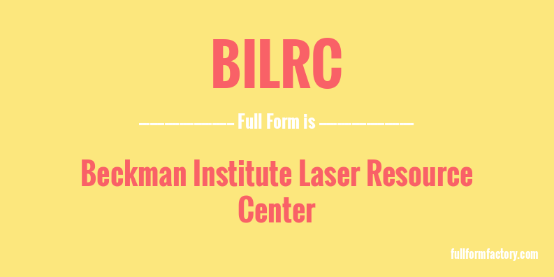 bilrc-full-form