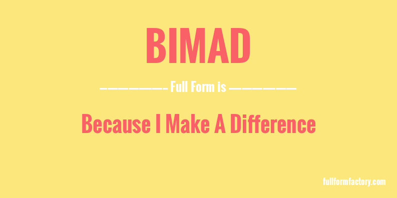 bimad-full-form