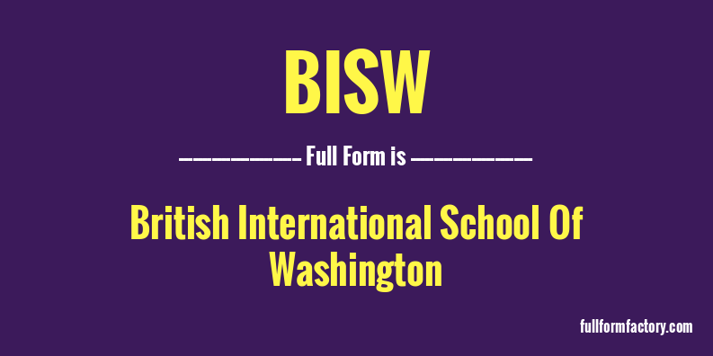 bisw-full-form