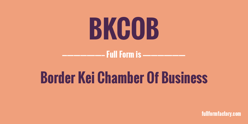 bkcob-full-form