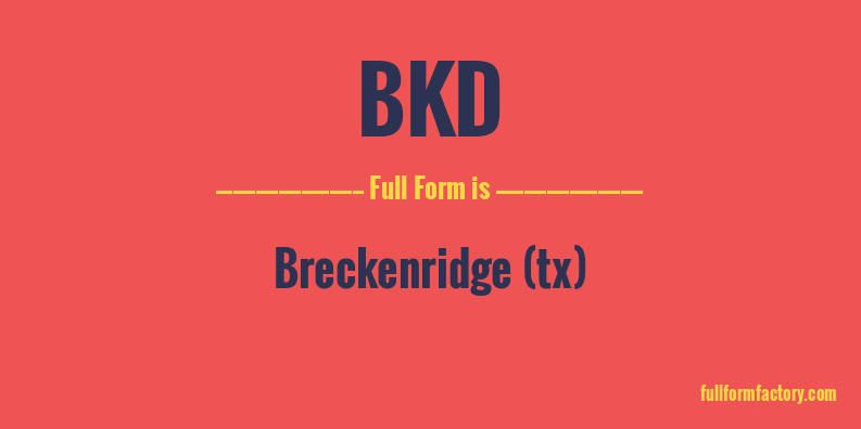bkd-full-form