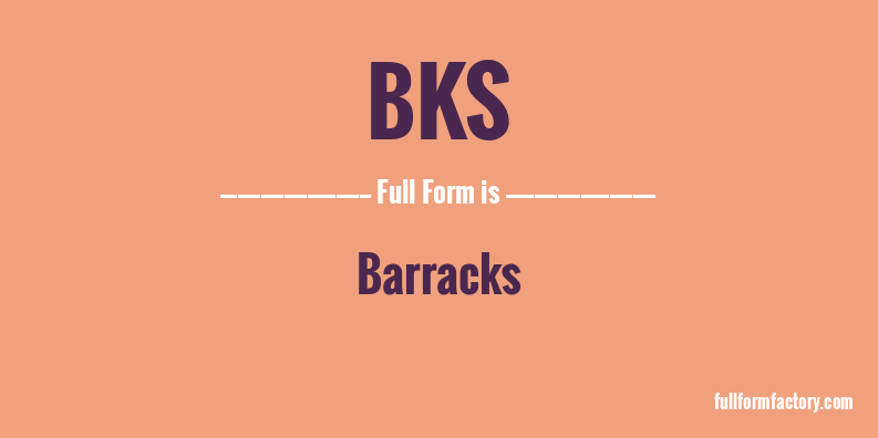 bks-full-form