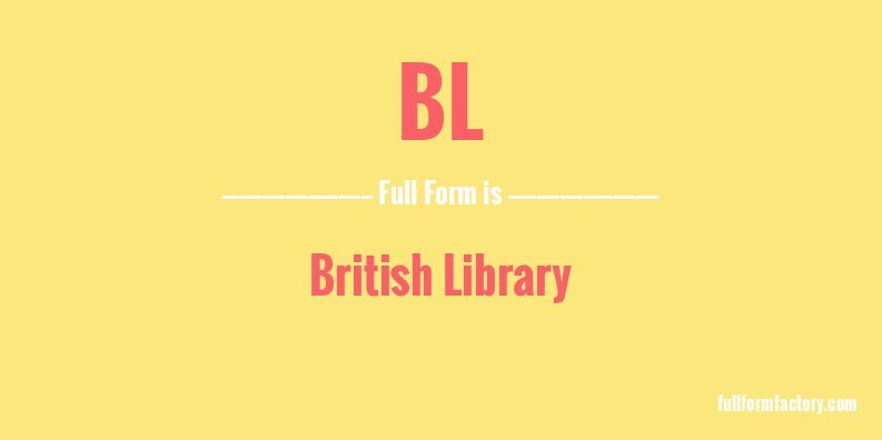 bl-full-form
