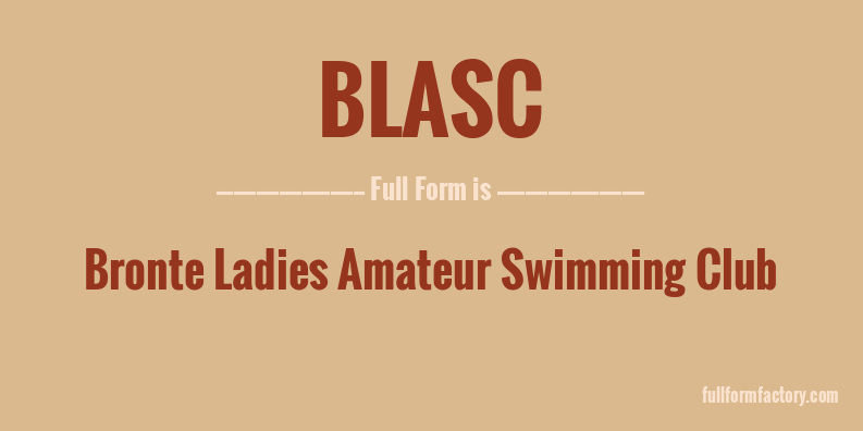 blasc-full-form