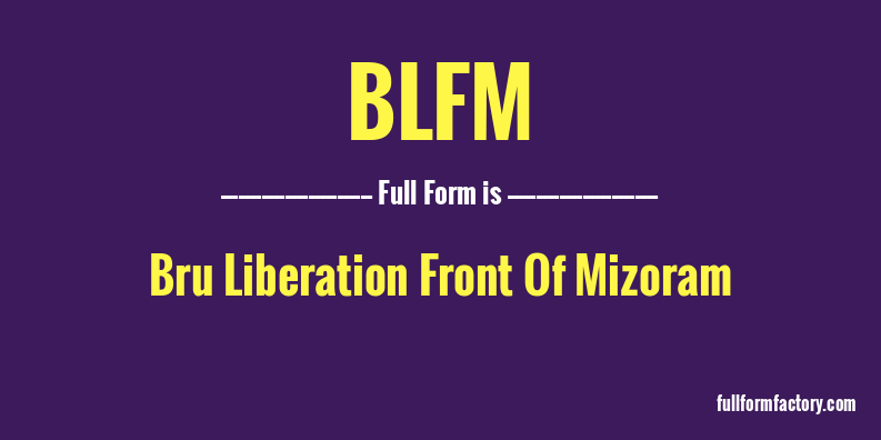 blfm-full-form