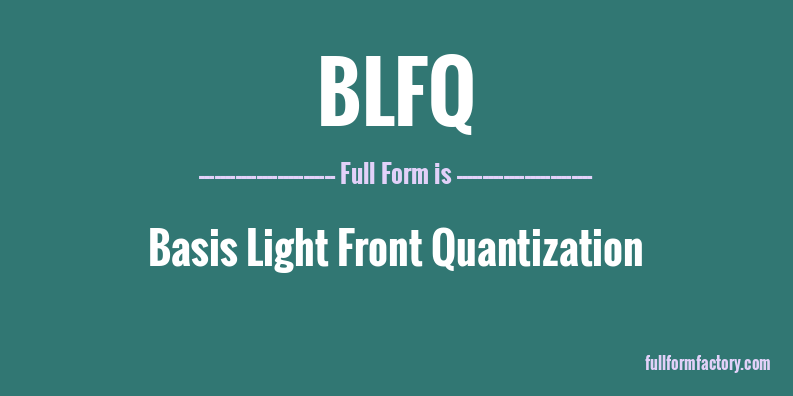 blfq-full-form
