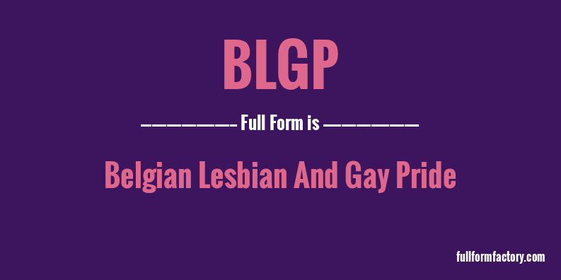 blgp-full-form