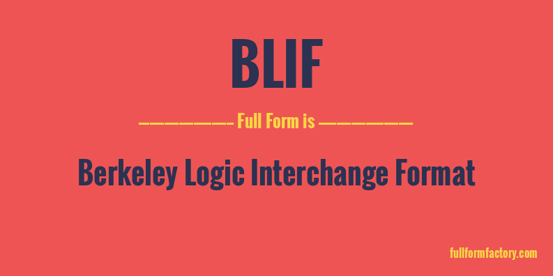 blif-full-form
