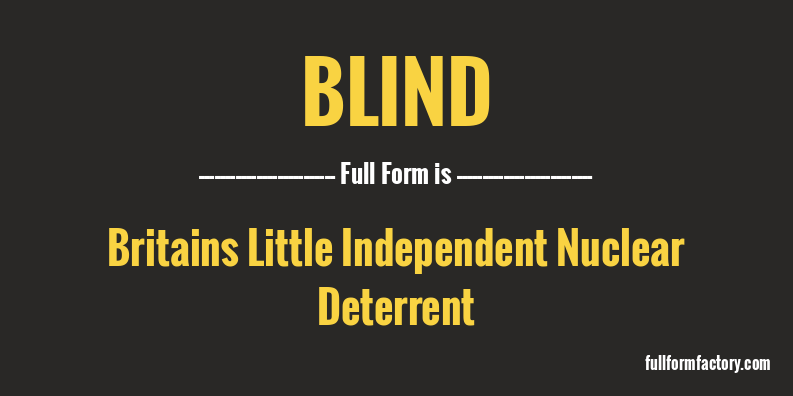 blind-full-form