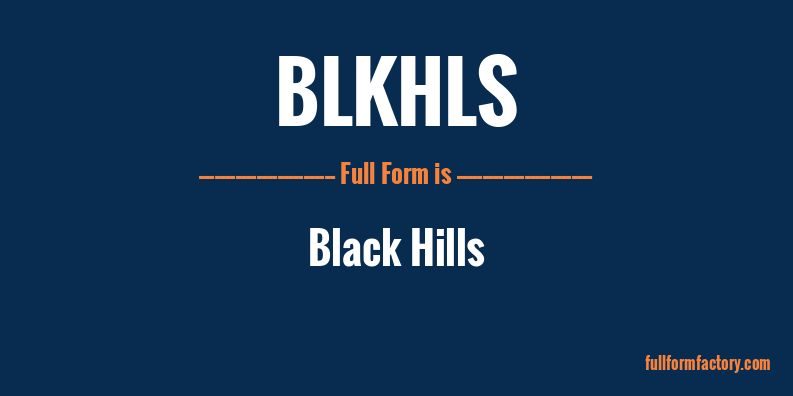 blkhls-full-form