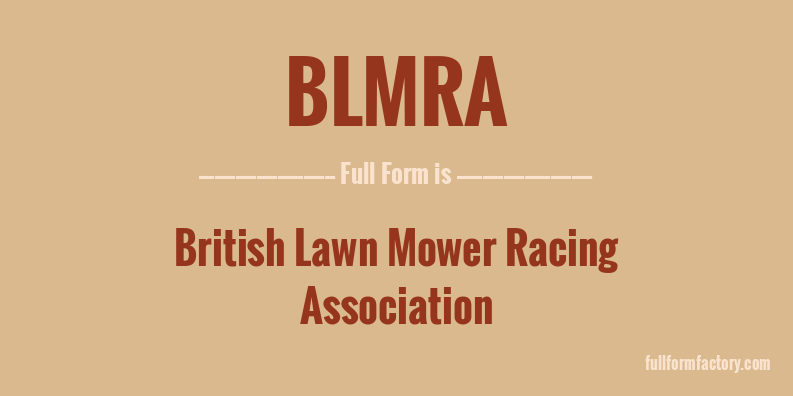 blmra-full-form