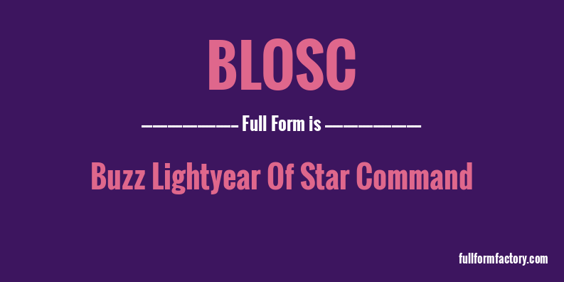 blosc-full-form
