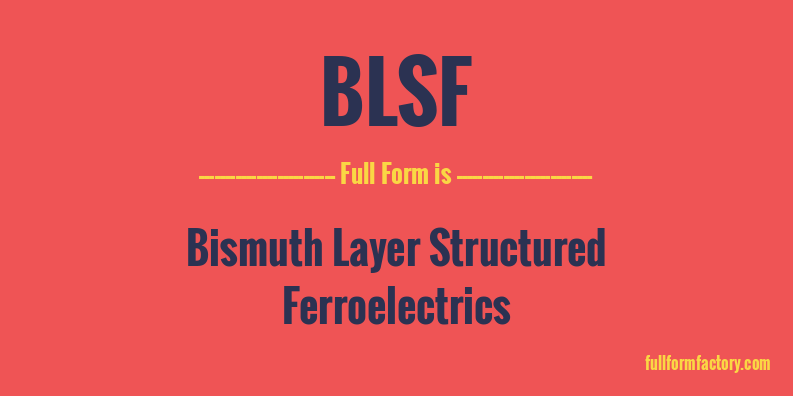 blsf-full-form