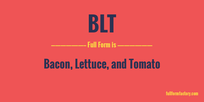 blt-full-form