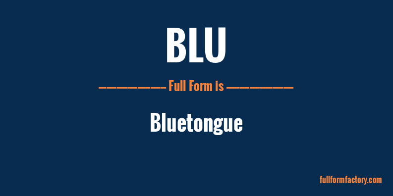 blu-full-form