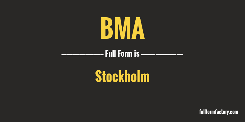 bma-full-form