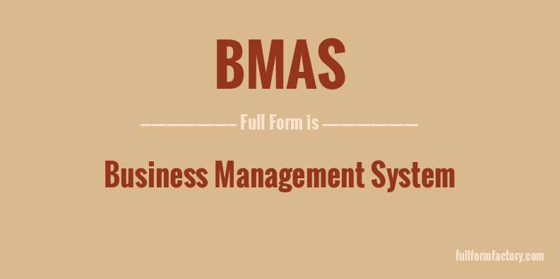 bmas-full-form