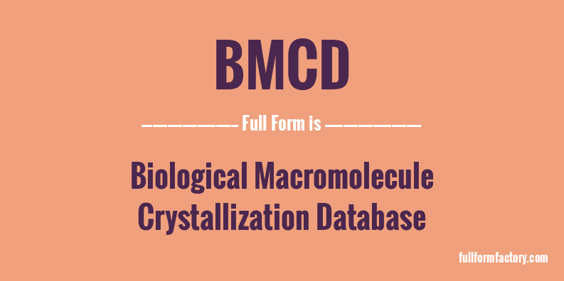 bmcd-full-form